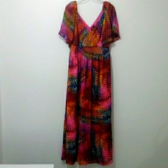 Lennie for Nina Leonard Dresses & Skirts - Nina Leonard multi-colour maxi dress
